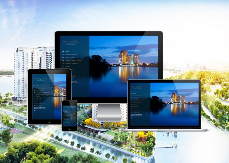 Diamond Island Website