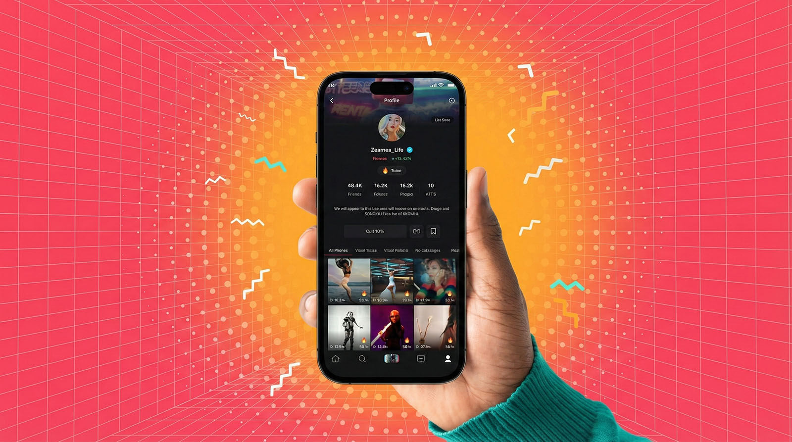 AI-powered short-form video platform Vurse promoting creator ownership and content authenticity