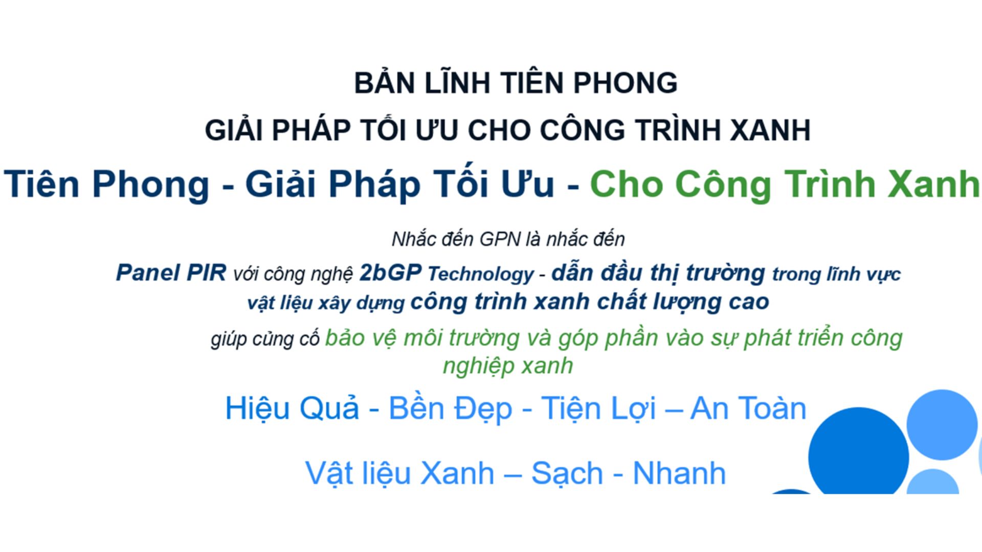 Tổng quan concept thương hiệu cho Greenpan