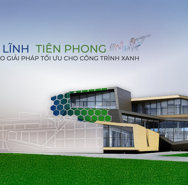 Conceptual drawing transitioning into a modern, sustainable green building facade with hexagonal green elements.