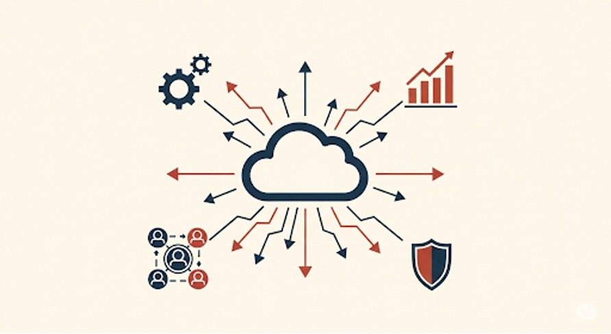 Điện toán đám mây hỗ trợ tăng trưởng, quản lý đội ngũ, bảo mật và tối ưu hiệu suất doanh nghiệp