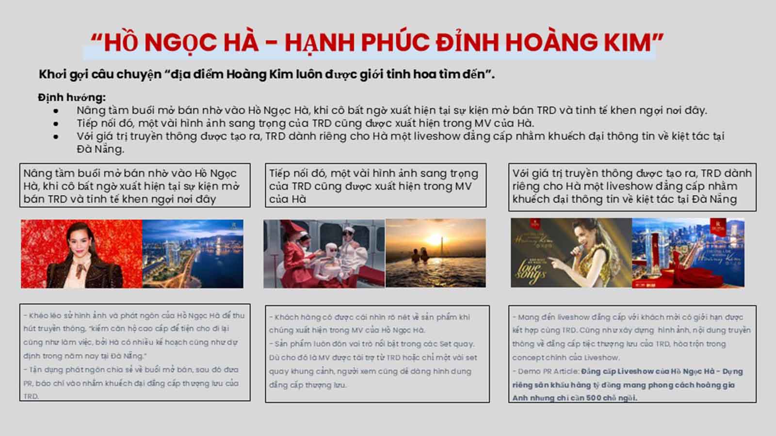 Ho Ngoc Ha at The Royal Da Nang launch event - Luxury apartment project