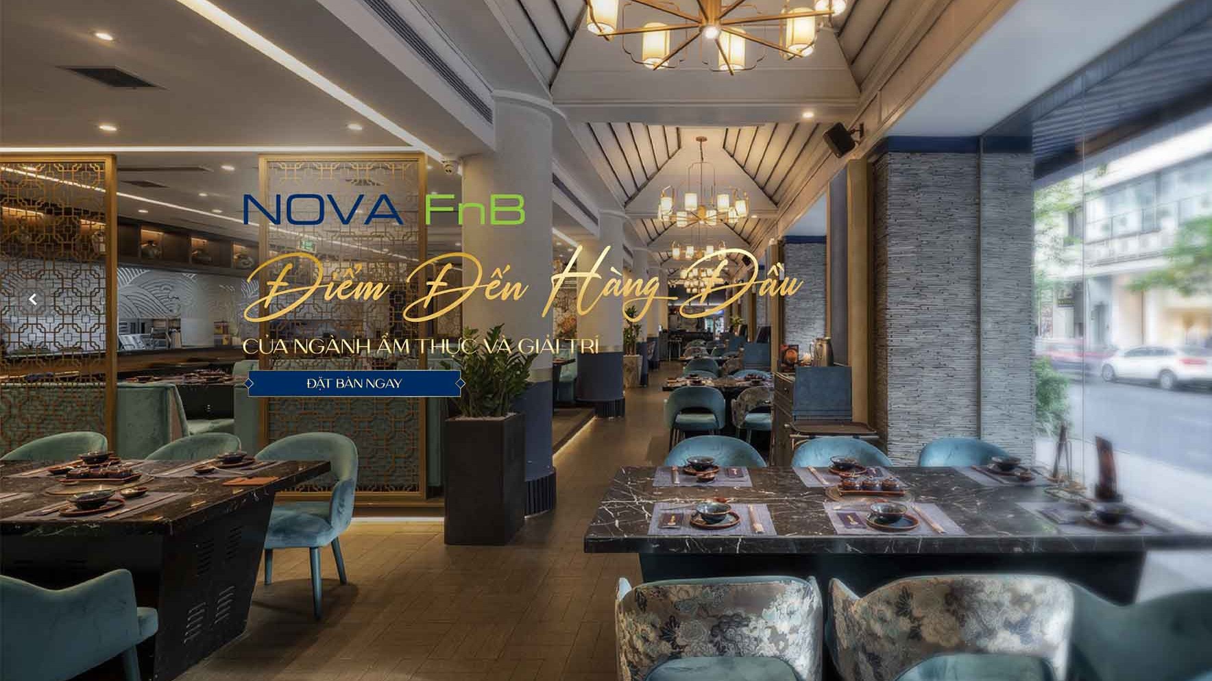 Nova FnB Website Concept